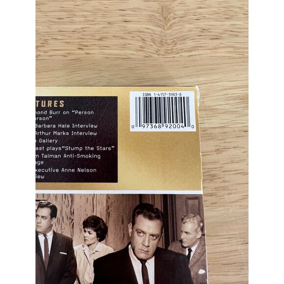 Perry Mason 50th Anniversary Edition DVD Box Set 4-Disc Collection TV Drama - Picture 3 of 4